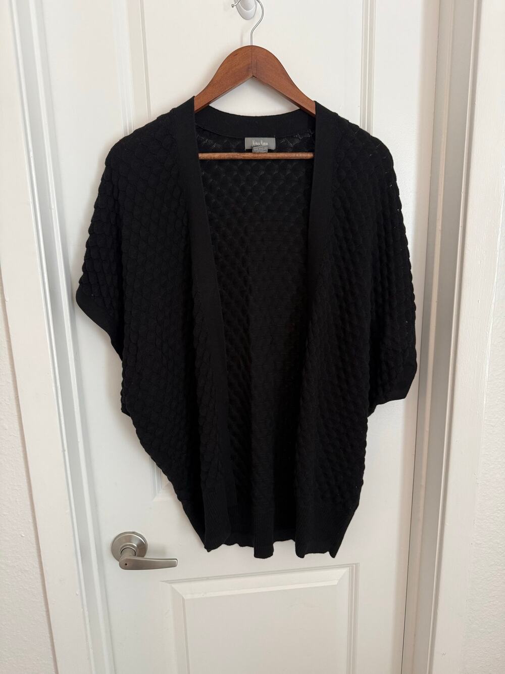 Neiman Marcus Knit Textured Cardigan Size XS-S